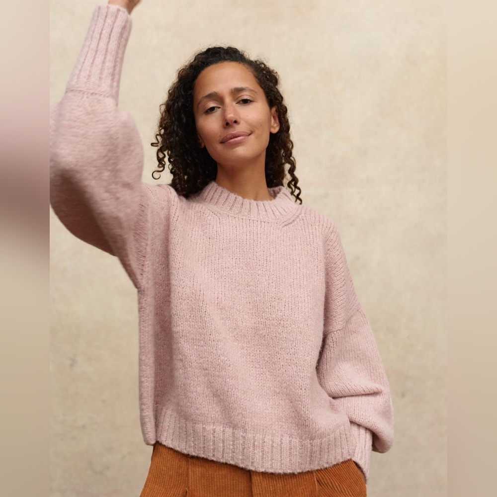 Christy Dawn Jane Sweater Pale Rose